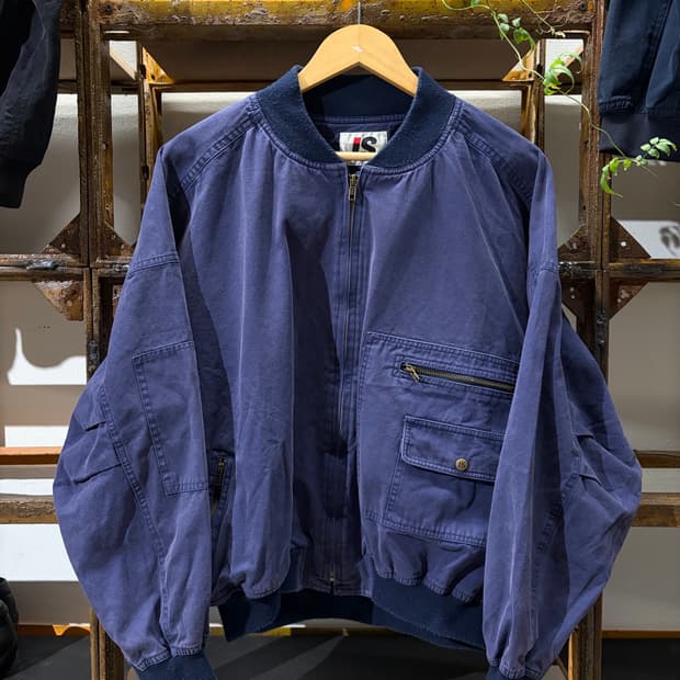80s issey miyake sports cotton bomber