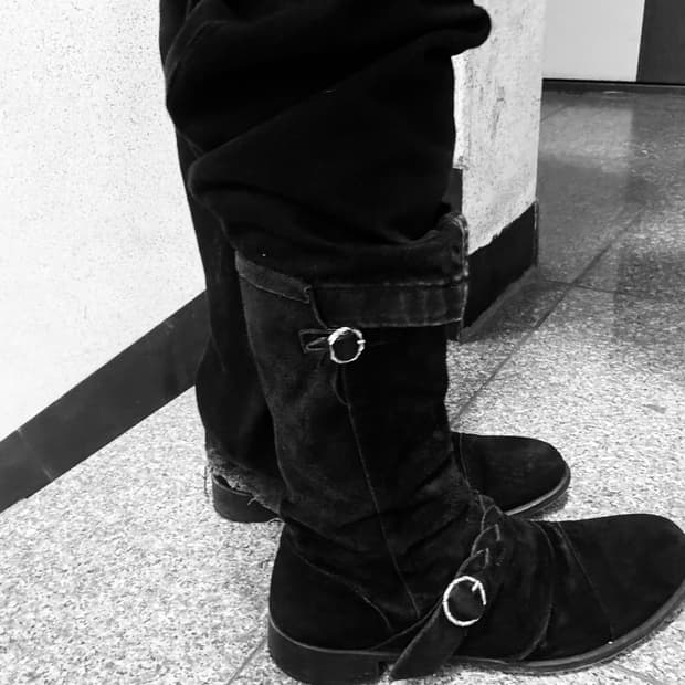 Made in japan 롱 부츠 