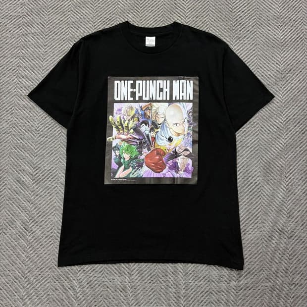 원펀맨 그래픽 티셔츠 v2942