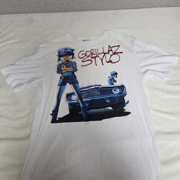 Gorillaz stylo 밴드티 2XL