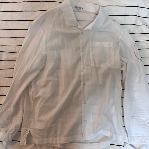 제임스 펄스 화이트 셔츠 2사이즈