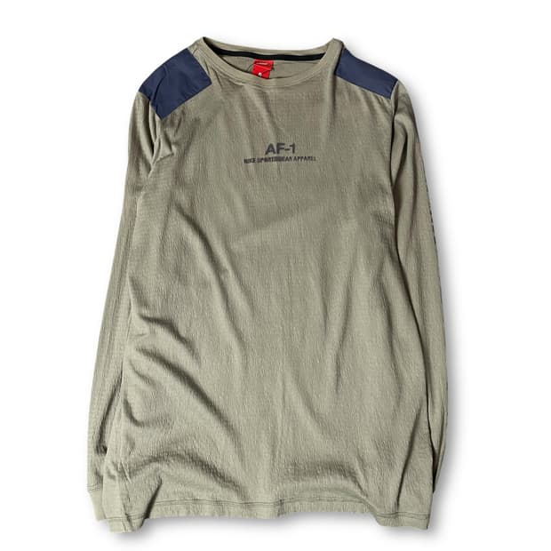 나이키 연카키 AF-1 어깨패치 롱슬리브 M