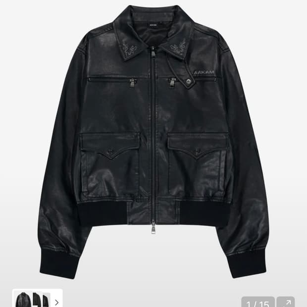 아캄 레더자켓