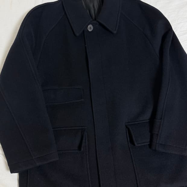 레가시(legacy) 발마칸 코트 네이비 100사이즈