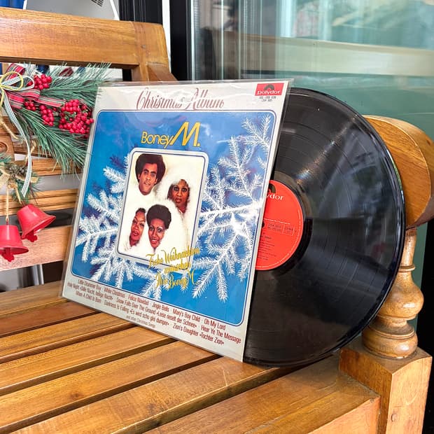 보니 엠 Christmas Album LP 엘피 음반