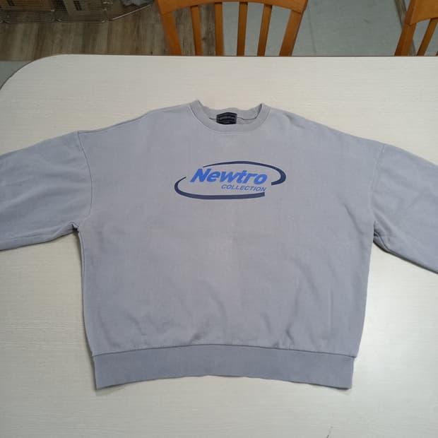 L100 Newtro collection 헤비 맨투맨 그레이 L-684