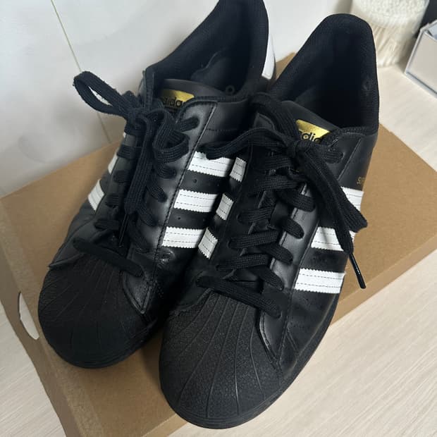 아디다스 슈퍼스타 블랙 280