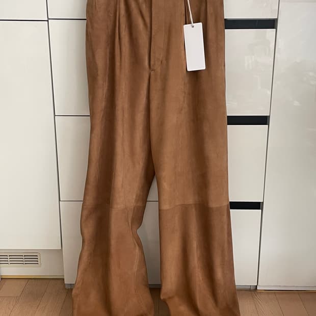 마티앤선즈 maatee 제프리 고트스웨이드 1사이즈