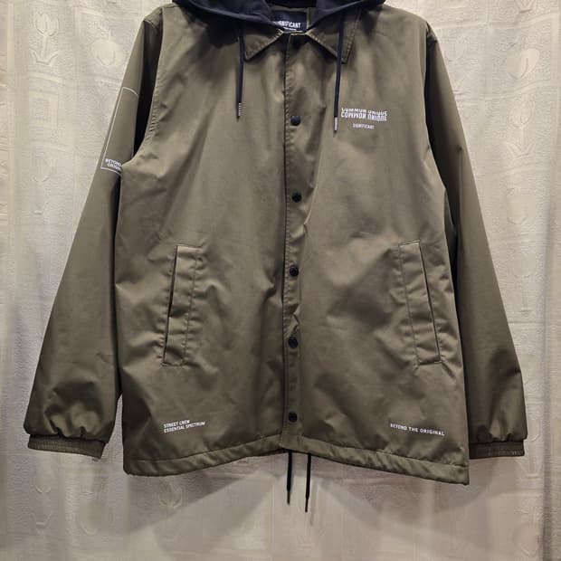 시그니피컨트 후드 코치 자켓 105 카키