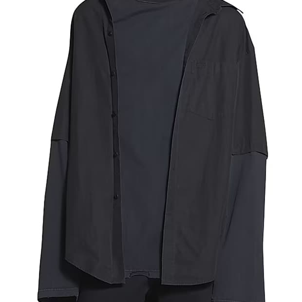 [3] 발렌시아가 트롱프뢰유 셔츠