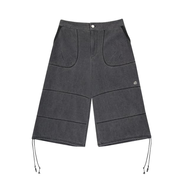 코이세이오 OXFORD ZIGZAG PANTS 옥스퍼드 지그재그 차콜