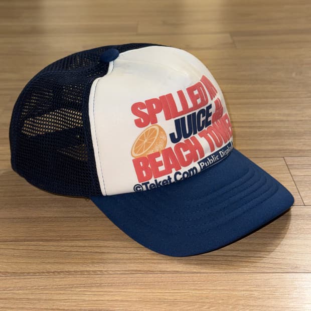 TEKET 테켓 그래픽 트러커 캡 네이비