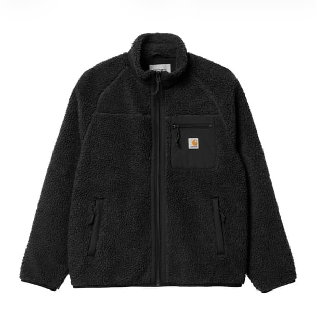 (L) 칼하트 WIP 프렌티스 라이너 블랙 후리스 자켓 새제품