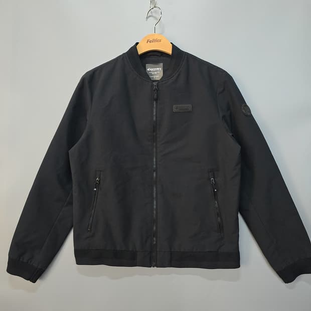 디스커버리(Discovery) 블랙 블루종 자켓 95