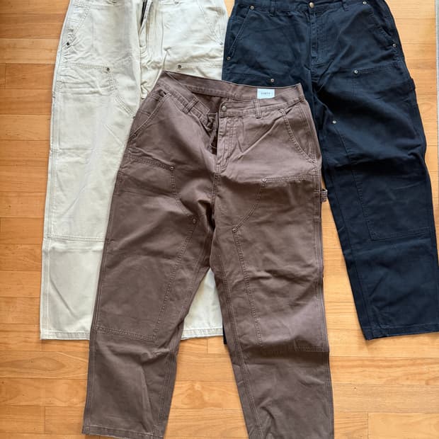 카펜터팬츠 더블니팬츠 워크팬츠 3종 일괄판매
