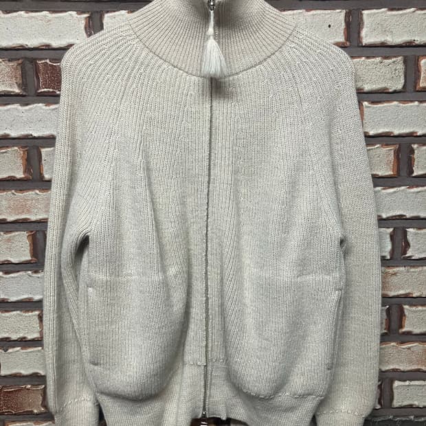 Old joe 올드조 - Tweedy Yarn Zip Sweater