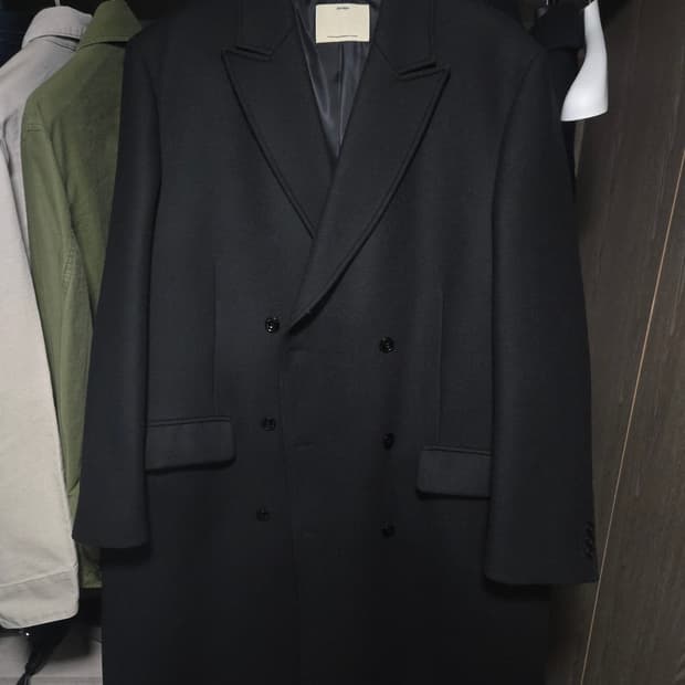 포터리 울 더블코트 3사이즈 XL