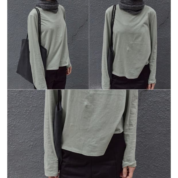 머듈 세미 롱슬리브 민트 4