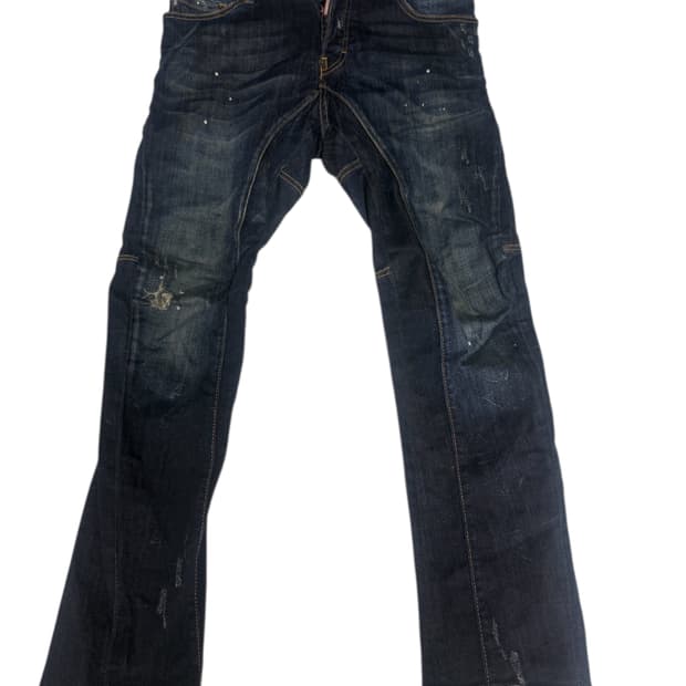 DSQUARED2 Painted Denim 46