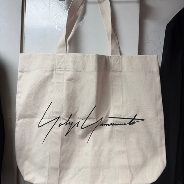 요지야마모토 토트백