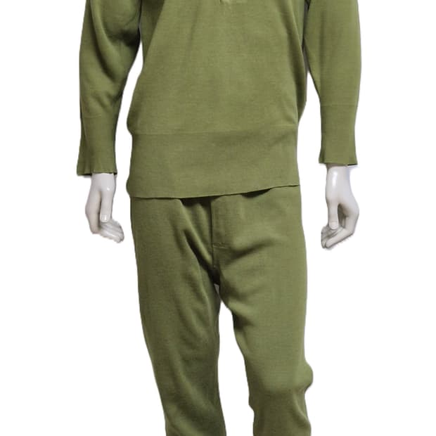 국군 구형 80년대 내복 내의 전투복 세트 (M)