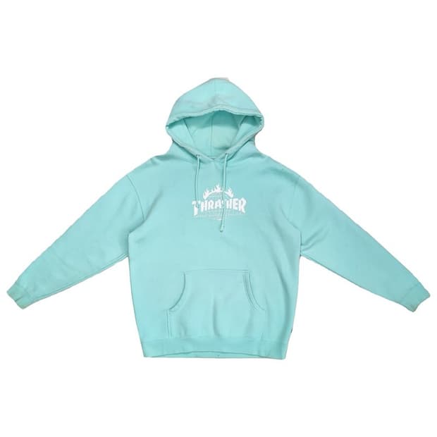 HUF x Thrasher Tour de Stoops 후드티 Men L