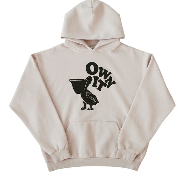 컬렉트피시스 OWN IT HOODIE (IVORY) L