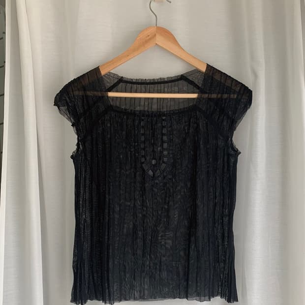 Hiroko bis see-through blouse