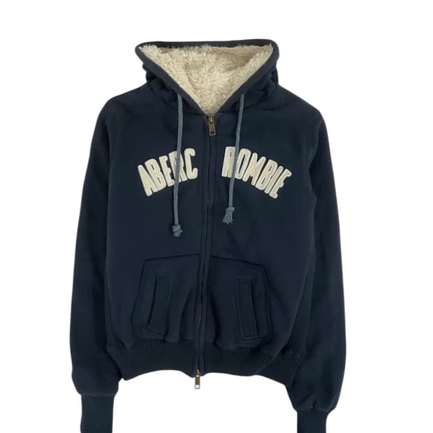 아베크롬비 양털 후드집업 