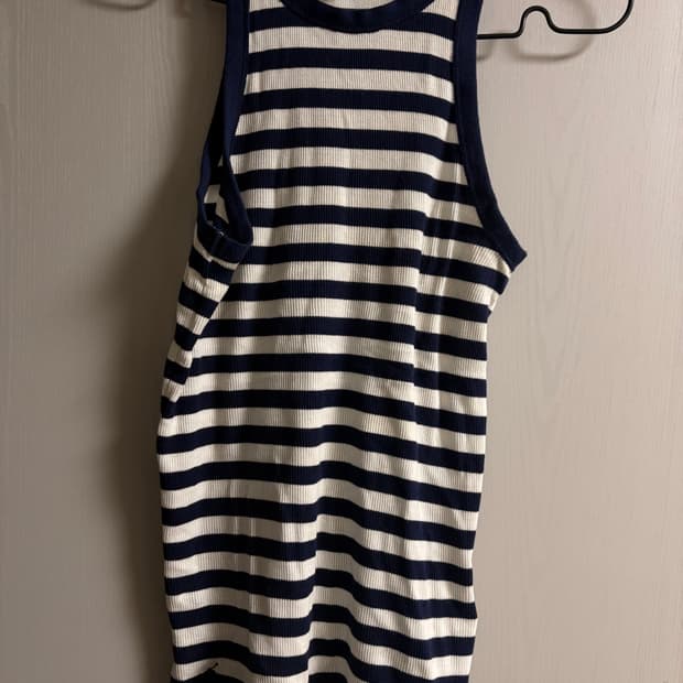 [POLO] Striped Ribbed 