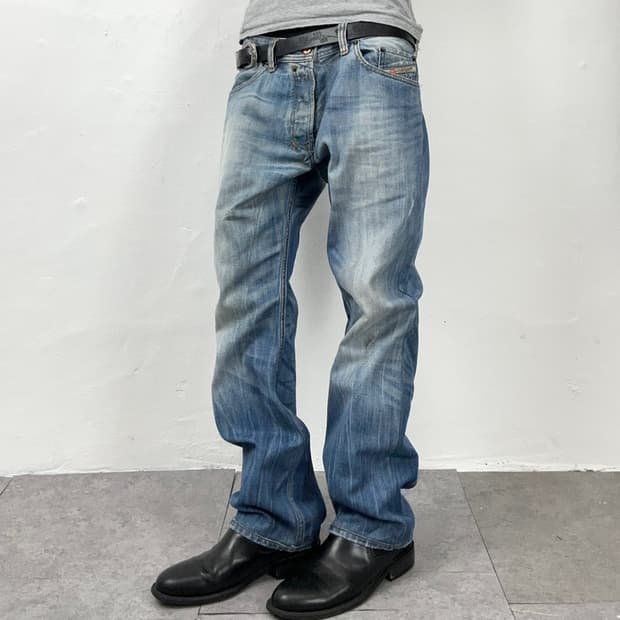 Diesel Safado Regular Slim-Straight Deni