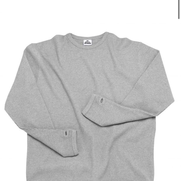 MJD 와플 핑거홀 롱슬리브