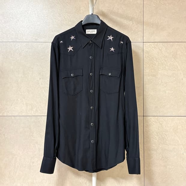 생로랑 16AW 체인스타 셔츠