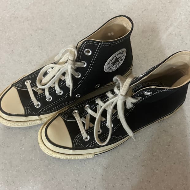 컨버스 척테일러 척 70 클래식 블랙 하이 245