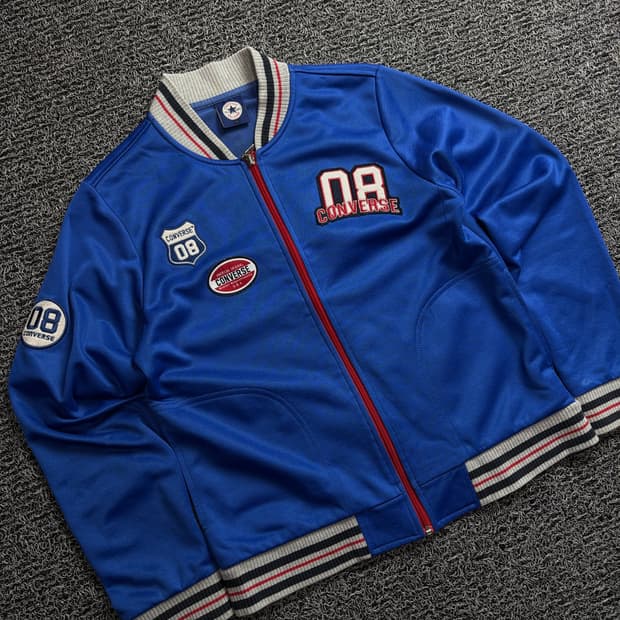 00s 컨버스 올드스쿨 패치로고 트랙탑 져지 1523