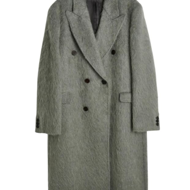 [46]아워레가시 웨일 코트 헤어리 알파카 그레이