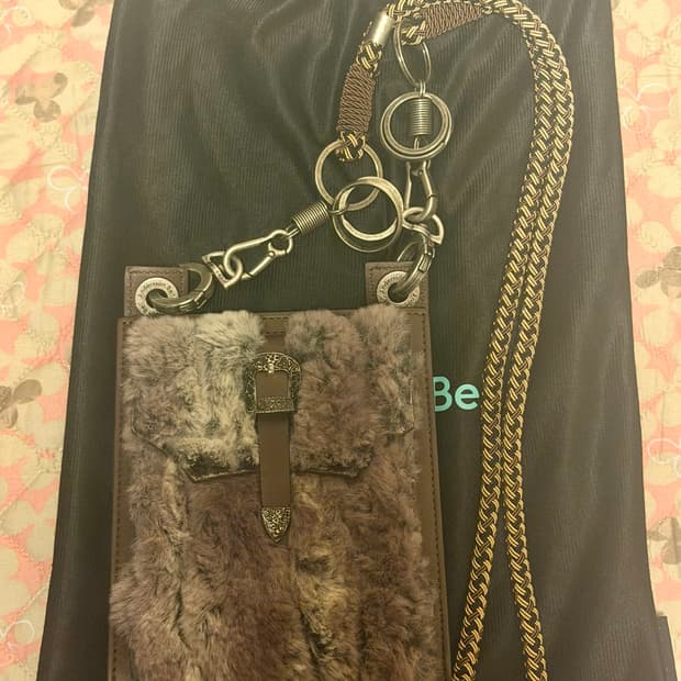 [남녀공용]앤더슨벨 퍼 미니 크로스백