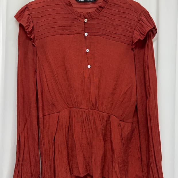 ZARA 자라 비스코스 블라우스