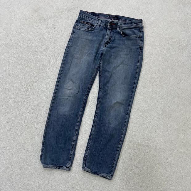32 타미힐피거 일자핏 데님 청바지 0330M