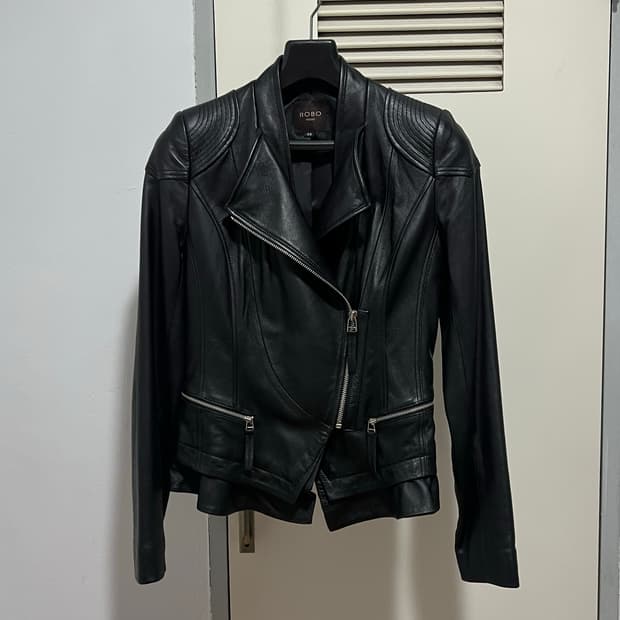 ROBO LEATHER-JACKET
