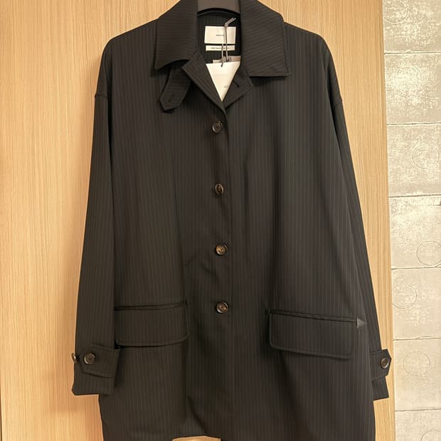 [3] 25ss 아워셀브스 핀 스트라이프 하프 맥코트