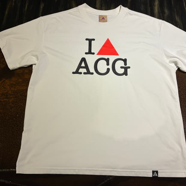 XXL) 나이키 acg 티셔츠 화이트