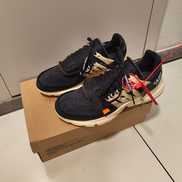 나이키 오프화이트 프레스토 og 280