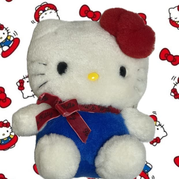 산리오 뉴레트로 키티 헬로키티 인형