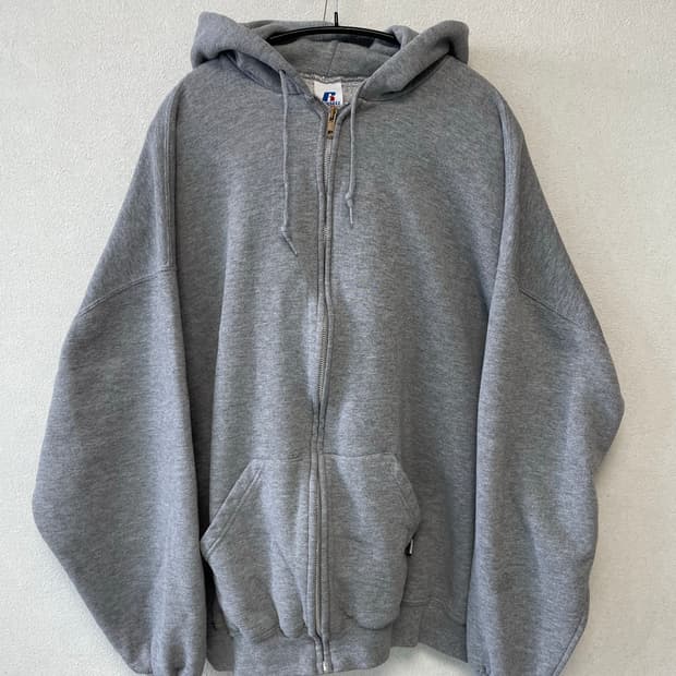 90s russell athletic hoodie zip 러셀
