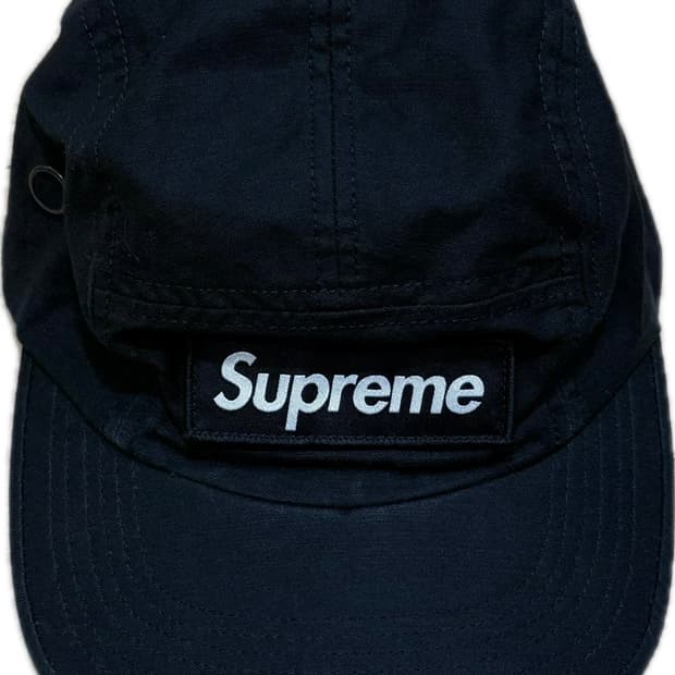 슈프림 24SS 캠프캡 블랙