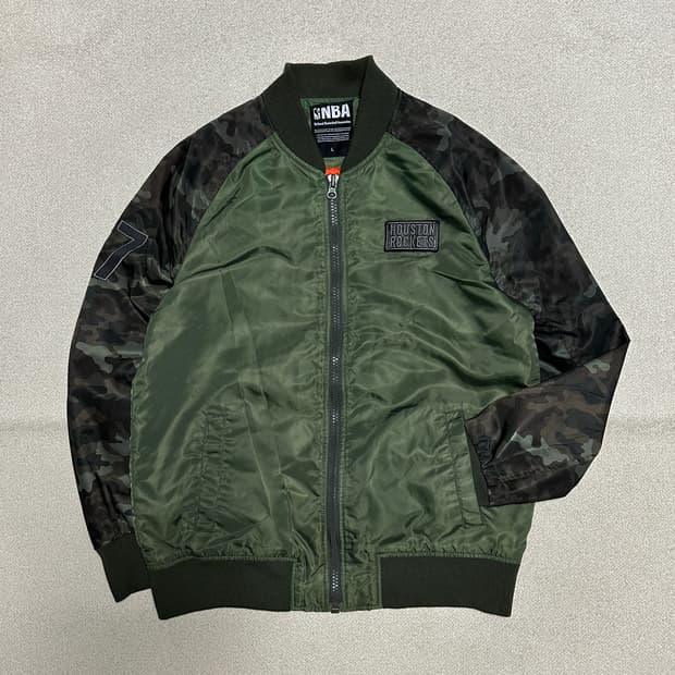 NBA 휴스턴 로키츠 항공 점퍼 자켓