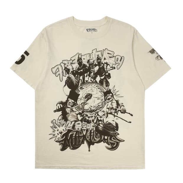 트래비스 스캇 키르쿠스 막시무스 스타디움 투어 25 티셔츠 오프 화이트 