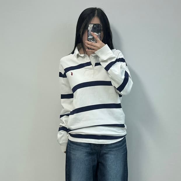 폴로 랄프로렌 신형 단가라 럭비 카라 티셔츠
