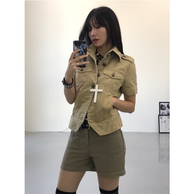 Diesel Y2k Beige Jackets